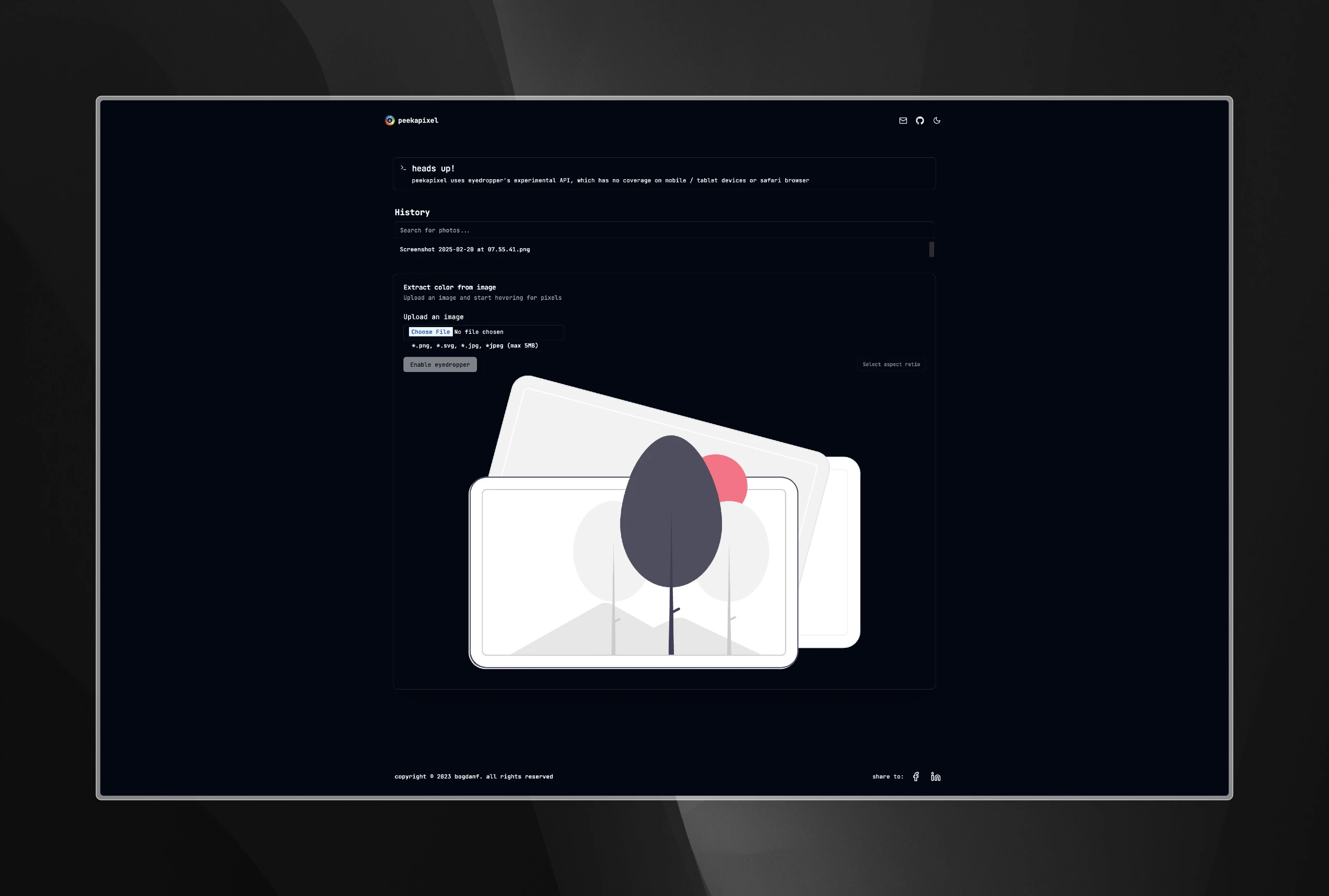 peekapixel screenshot 1