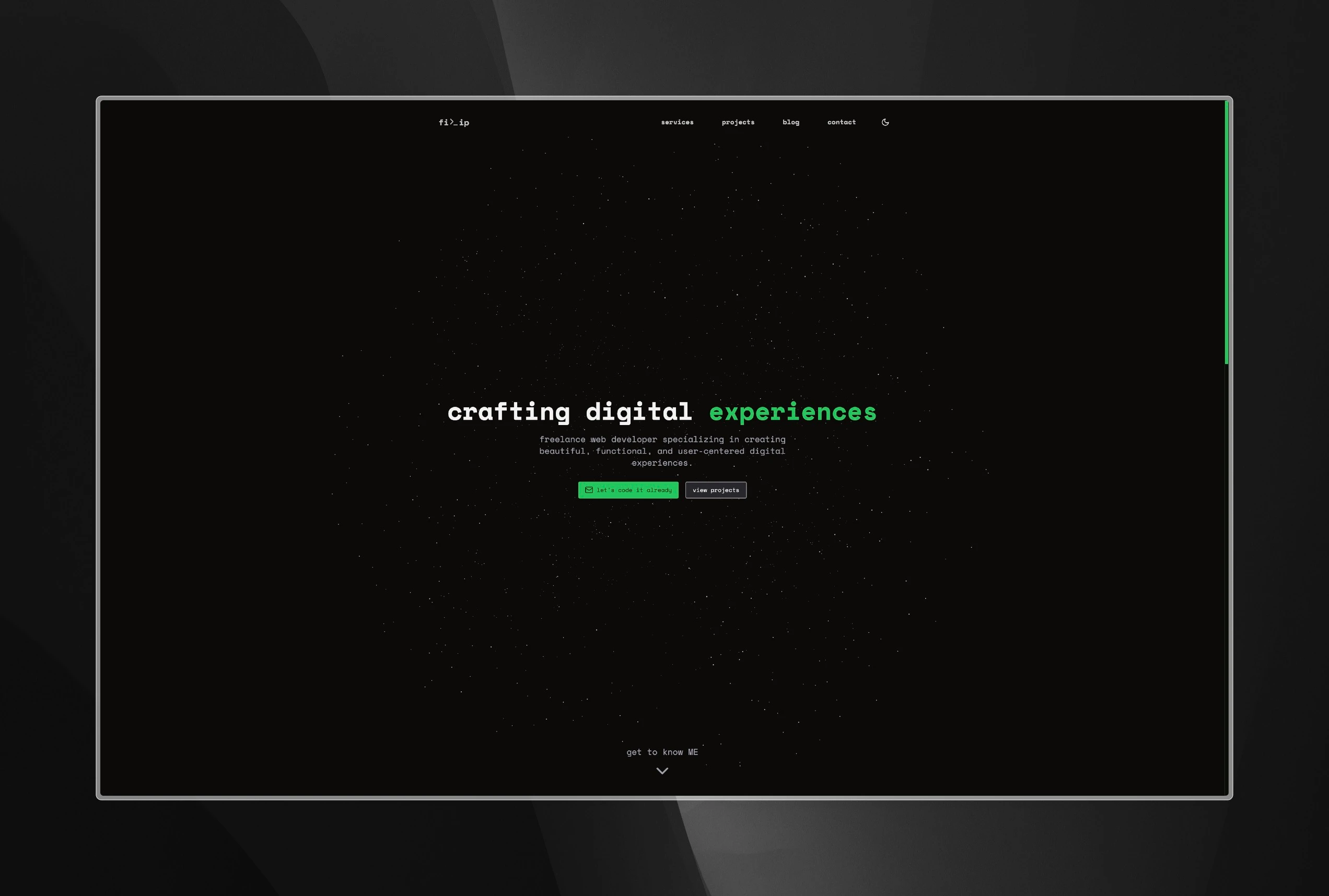 personal website